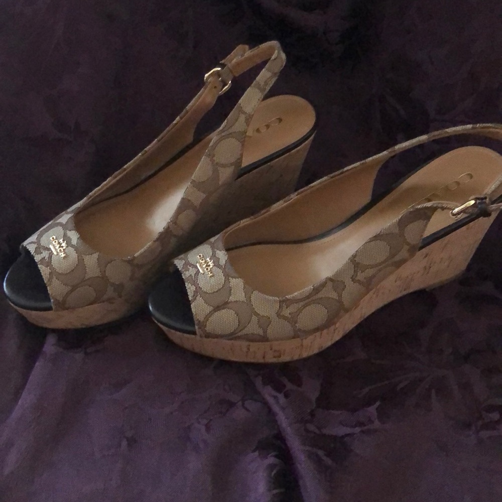 Coach Wedge Heels